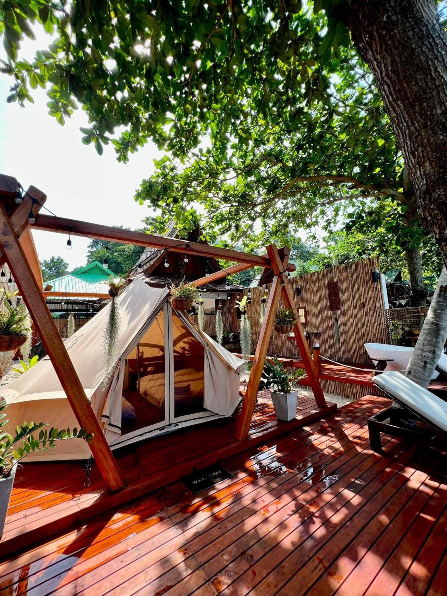 Natures Edge Beachfront Luxury Glamping Ko Tao Zewnętrze zdjęcie