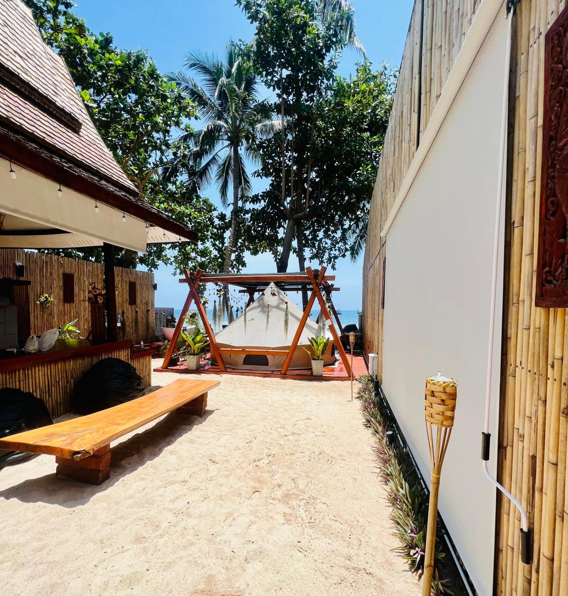 Natures Edge Beachfront Luxury Glamping Ko Tao Zewnętrze zdjęcie